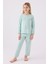 Kız Çocuk Açık Mint Pijama Takımı 1