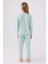 Kız Çocuk Açık Mint Pijama Takımı 5