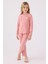 Kız Çocuk Retro Pembe Pijama Takımı 1