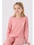 Kız Çocuk Retro Pembe Pijama Takımı 2