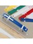 10 x Metal Tarzı Ofis Dosyaları Için 8cm Metal Plastik 2 Delikli Kağıt Tutucu Bağlama Klipsi Kağıt Halkası Bağlayıcı Şerit (Yurt Dışından) 4
