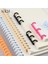 Pk Stili A4 A5 A6 Kağıt Defter Ofis Malzemeleri Plastik Spiralli Halkalar F Delikleri - Hızlıca Bağlama Için Notebook Stationery Office Supplies (Yurt Dışından) 5