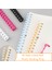 Bk Tarzı 30 Delikli Gevşek Yapraklı Plastik Spiral Halka Yaylı Spiral Halkalar A4 A5 A6 Kağıt Defter Kırtasiye Ofis Malzemeleri (Yurt Dışından) 4