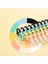 Yeşil Stil Delikler Daireler Yüzük Spiral Defter Bağlama Çapı Scrapbook Albüm Cetvel Spiral A4 Defter Bağlama Klipsleri (Yurt Dışından) 3
