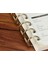 2cm Tarzı 3 Halkalı Altın Renkli Defter Bağlama Halkası Açık Halka Gevşek Düğme Bağlama Kelepçe Takvim Bağlama Yüzük Bağlama Halkası (Yurt Dışından) 1