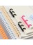 Mavi Stil A4 A5 A6 Kağıt Defter Ofis Malzemeleri Plastik Spiral Halka Yaylı Ciltleme Halkaları F Delikli Müsvedde Defteri Yazı Malzemeleri (Yurt Dışından) 3