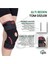 Velkrolu Ligament ve Patella Destekli Dizlik - Fleksible Balenli Patella Neopren Dizlik 3