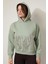 Yeşil Önü ve Kapüşonu Dal Nakışlı Kapüşonlu Sweatshirt - 2429 4