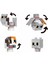 Minecraft Flipping' Figs 2in1 Dönüşen Figür HTL43 - Calico Cat ve British Shorthair Cat 2