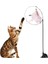 Pet Malzemeleri Kedi Sopa Tüy Kedi Pet Oyuncak Yedek Kafa Bandı Çan Vantuz Ile (Yurt Dışından) 1