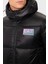 Logolu Kapitoneli Regular Fit Çıkarılabilir Kapüşonlu Şişme Mont Erkek Mont 6DPB71 PN2MZ 1200 3