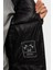 Logolu Kapitoneli Regular Fit Çıkarılabilir Kapüşonlu Şişme Mont Erkek Mont 6DPB71 PN2MZ 1200 4