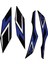 Cfmoto 250 Nk 2023 Lightning Tasarım Motosiklet Sticker Etiket Modeli 2 Mavi 1