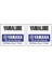Racing Yamalube Sticker Etiket Modeli 1