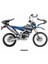 Yamaha Wr 250 R "blue & White" Tasarım Motosiklet Sticker Etiket Kaplama Modeli 1