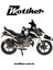 Mondial Drift Black Punisher Motosiklet Sticker Etiket Kaplama Modeli 1