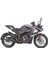 Bajaj Pulsar RS200 Orta Şase Motosiklet Sticker Etiket Modeli Karbon Desen 3