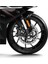 Siyah Cf Moto 250 Sr Geniş Jant Sticker Etiket Modeli 2