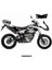 Yamaha Wr 125 X/r "dunlop Beyaz" Tasarım Motosiklet Sticker Etiket Kaplama Modeli 1