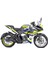 Bajaj RS200 Rr Model Tasarım Motosiklet Sticker Etiket Modeli Neon Yeşil (Sarı) - Lacivert 1