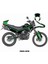 Mondial X-Treme "two Two Green" Tasarım Motosiklet Sticker Etiket Modeli 1