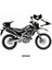 Honda CRF250 Rally "acerbis Black" Tasarım Motosiklet Sticker Etiket Kaplama Modeli 1