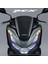 Honda Pcx Ön Far Kaşı Tasarımı Şeffaf Sticker Lacivert 1