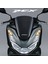 Honda Pcx Ön Far Kaşı Tasarımı Şeffaf Sticker Lacivert 2