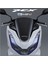 Honda Pcx Ön Far Kaşı Tasarımı Şeffaf Sticker Lacivert 3