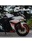 Yamaha Yzf R25 Orjinal Tasarım Neon Turuncu Sticker Etiket Modeli 2017 1