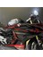 Cf Moto 450SR Far Yanı Fırtına Kırmızı Parçalı Kaplama Sticker Etiket 2