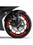 Neon Turuncu Yamaha Yzf R25 Geniş Jant Sticker Etiket Modeli 2