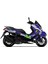 Yamaha Nmax Lacivert Movistar Parçalı Motosiklet Scooter Kaplama Etiket Modeli 1