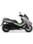 Yamaha Nmax Gri Movistar Parçalı Motosiklet Scooter Kaplama Etiket Modeli 1