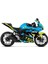 R25 Açık Mavi Shark Takım ve Jant Sticker Etiket Modeli 1