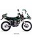 Kuba Black Cat Race Tasarım Motosiklet Sticker Etiket Kaplama Modeli Green 1