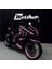 Bajaj RS200 Pembe Çizgi Model Sticker Etiket Full Takım Modeli 1
