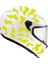 Neon Sarı Kamuflaj Kask Sticker Modeli 1