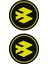 Sarı Koruma Takozu Damla Sticker Modeli 1