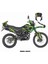 Mondial X-Treme "gas Mask" Tasarım Motosiklet Sticker Etiket Modeli Yeşil 1