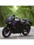 Bajaj RS200 Tek Renk Mor Parçalı Motosiklet Sticker Etiket Takım Modeli 1
