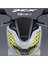 Honda Pcx Ön Far Kaşı Lv Tasarımı Şeffaf Sticker Sarı 3