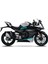 Cf Moto 450SR Motul Orta Şase Tasarım Motosiklet Sticker Etiket Modeli Turkuaz 2