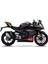 Cf Moto 450SR-450NK Kuyruk Üstü ve Kuyruk Altı Karbon Sticker Etiket Modeli 2