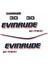 Evinrude 30 Hp Tekne Sticker Etiket Modeli 1