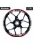 Kırmızı Cfmoto 450NK Motosiklet Jant Sticker Etiket Modeli Iç & Dış Takım 1