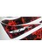 Honda Cbf 150 Kırmızı Fırtına Desenli Sticker Etiket Modeli 3