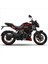 Bajaj N250 Divided Fox Tasarım Motosiklet Sticker Etiket Kaplama Modeli gri - Kırmızı 1
