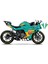 Cfmoto 250SR Mcqueen Turkuaz Sticker Parçalı Motosiklet Kaplama Etiket Modeli 1