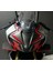 Cfmoto 450SR Sticker Ön Kafa Dörtlü Etiket Modeli Kırmızı 5